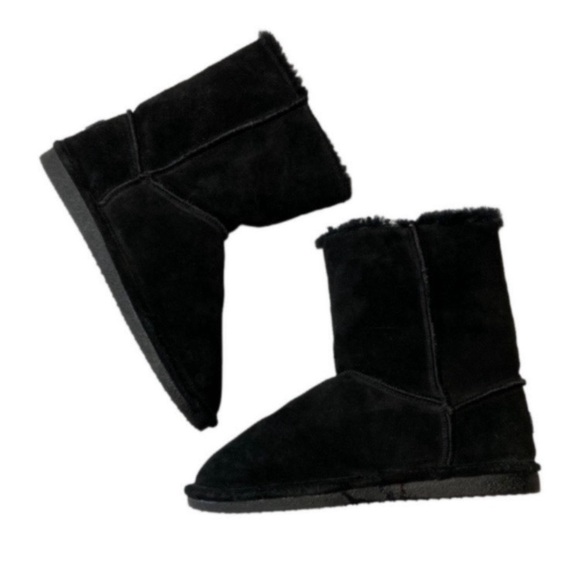 Bjorndal Black Sheepskin Joey Boot Size 10 - Picture 2 of 7